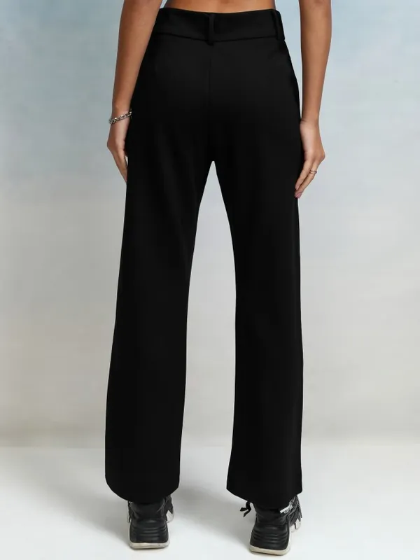 Women Straight Fit Casual Trouser