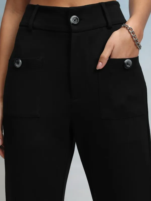 Women Straight Fit Casual Trouser