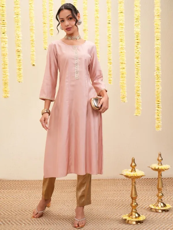 Printed A-Line Kurta