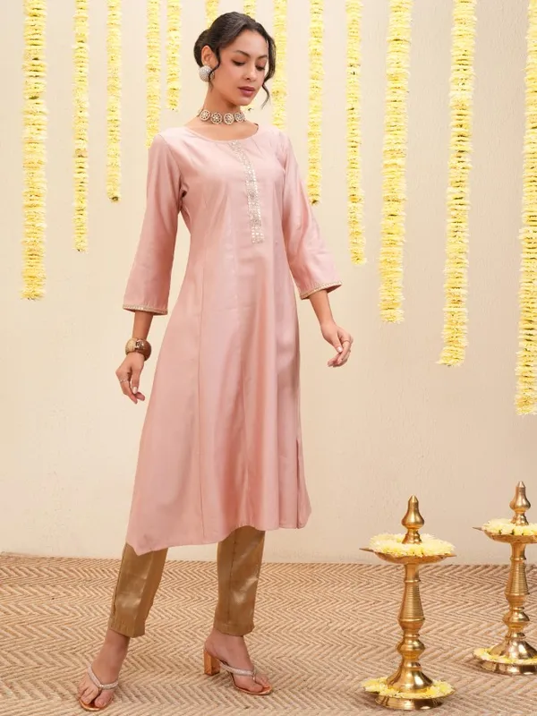 Printed A-Line Kurta