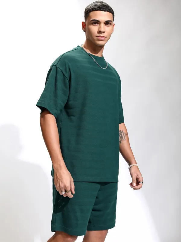 Men T-Shirt With Shorts Co-Ords