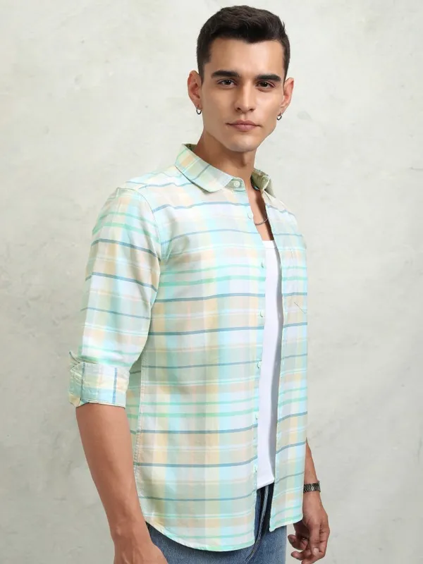 Men Regular Fit Casual Shirt