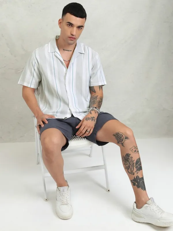 Men Relaxed Fit Casual Shirt