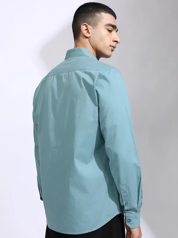 Men Slim Fit Casual Shirt