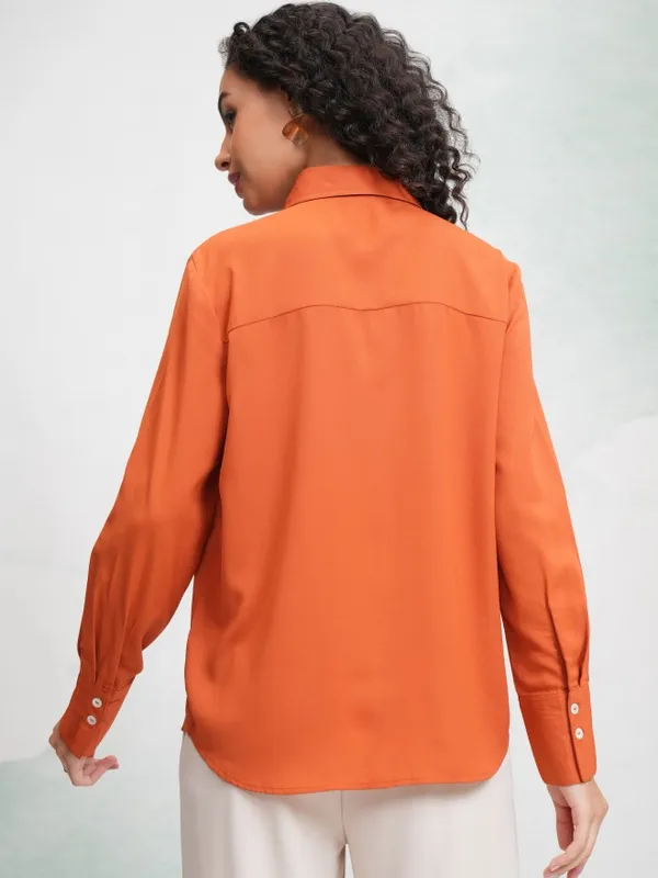 Women Solid Casual Shirt