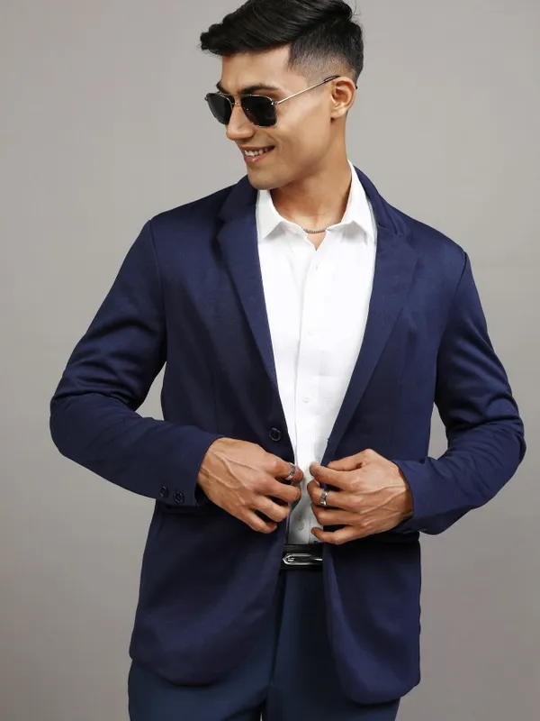 Locomotive Men White Textured Slim Fit Casual Shirt