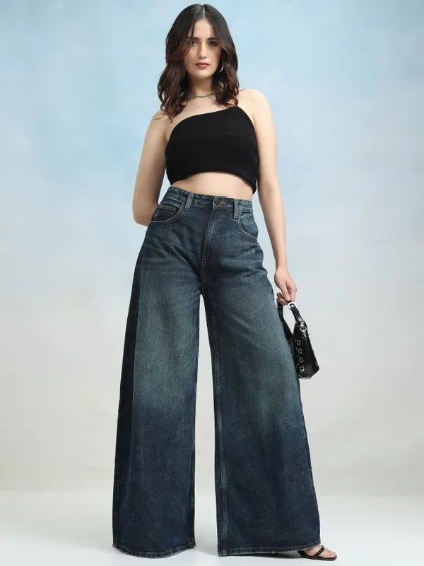 Women Wide Leg Jeans