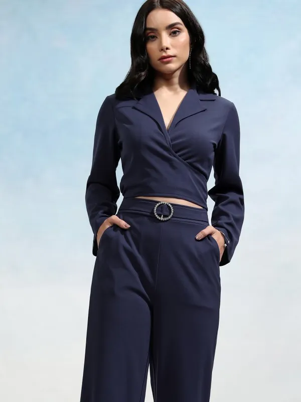 Women Blazer With Trouser Co-Ords