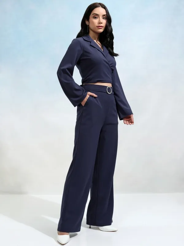 Women Blazer With Trouser Co-Ords