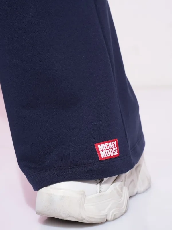 Mickey Mouse Women Straight Fit Track Pant