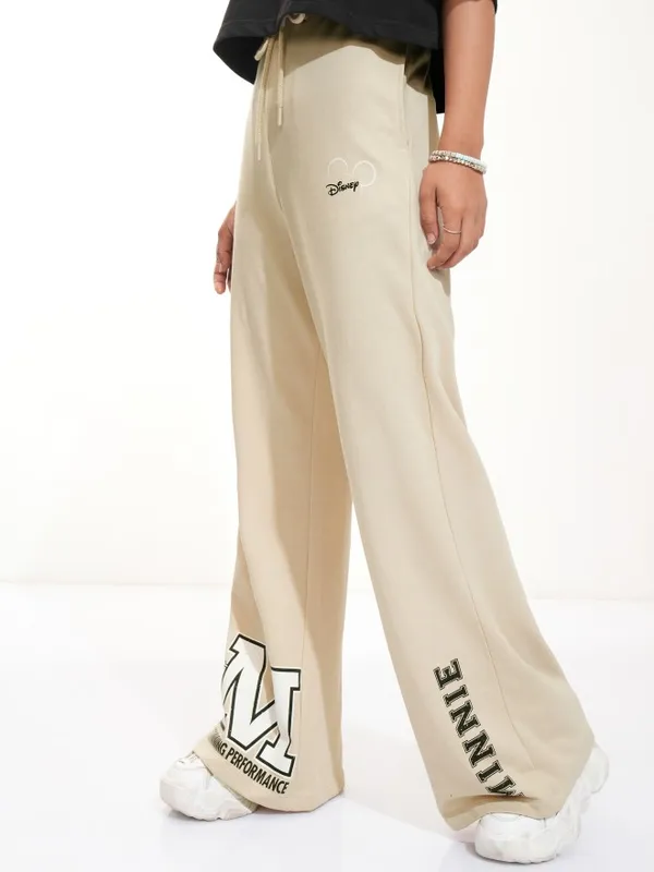 Minnie Mouse Women Straight Fit Track Pant