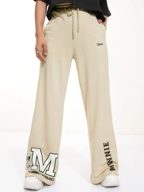 Minnie Mouse Women Straight Fit Track Pant