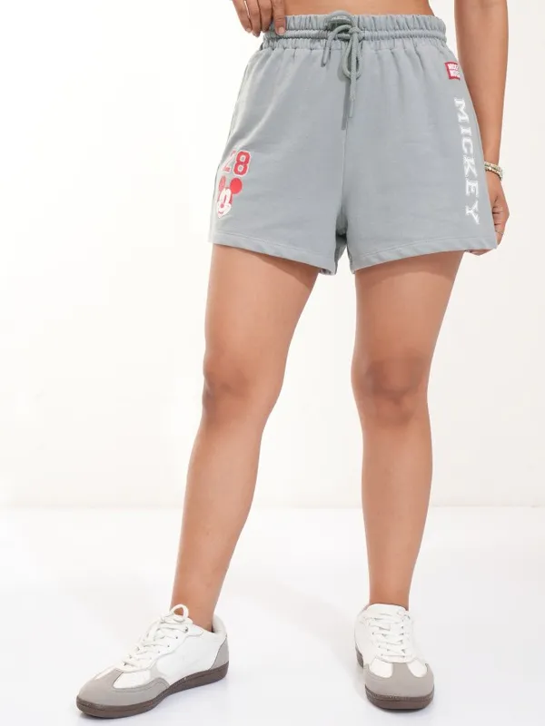 Mickey Mouse Women Relaxed Fit Shorts