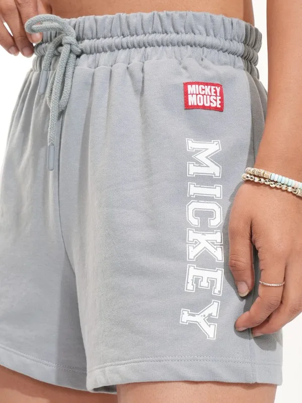 Mickey Mouse Women Relaxed Fit Shorts