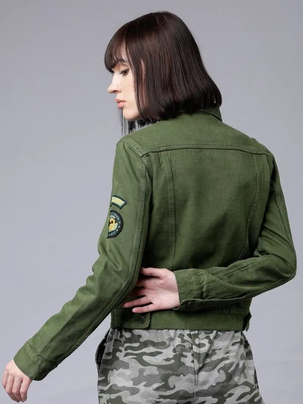 Women Solid Jacket