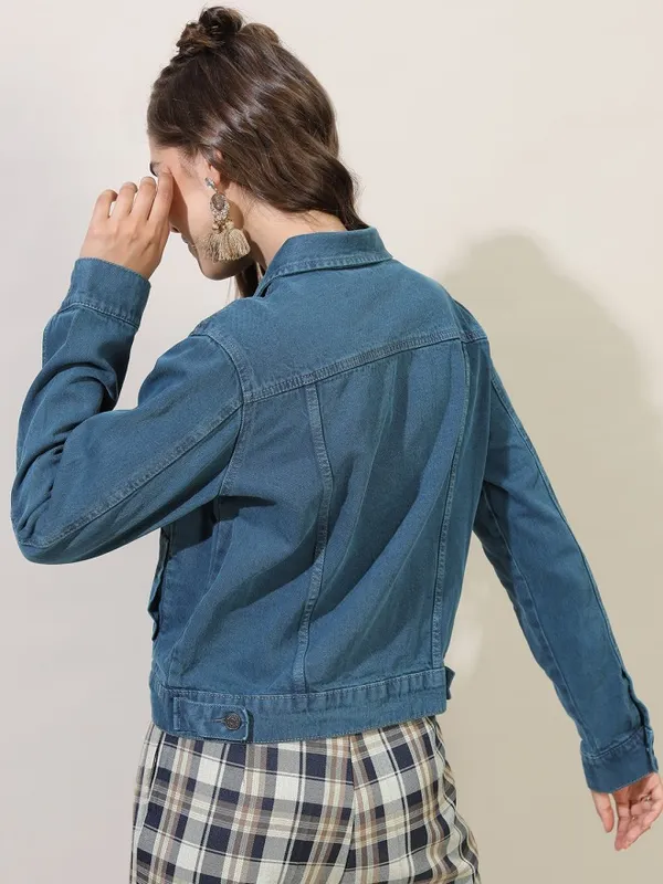 Women Solid Jacket