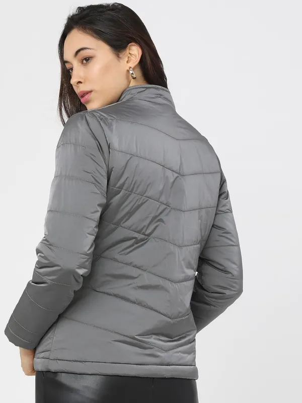 Women Solid Jacket