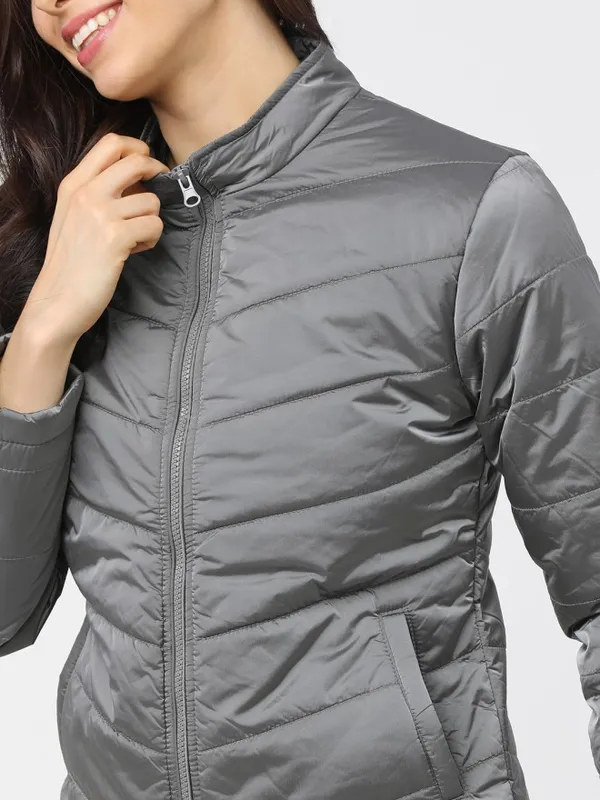 Women Solid Jacket