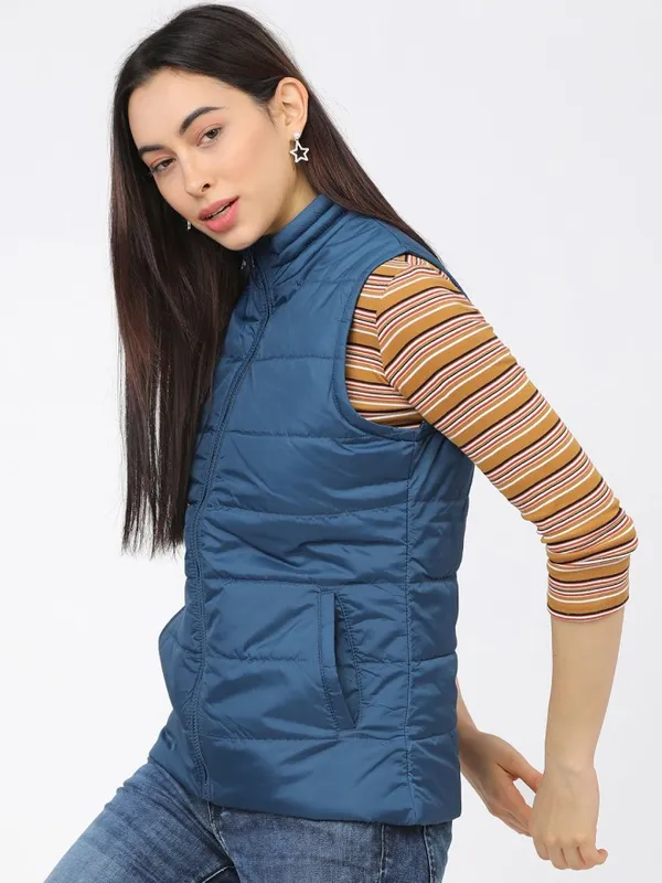 Women Solid Jacket