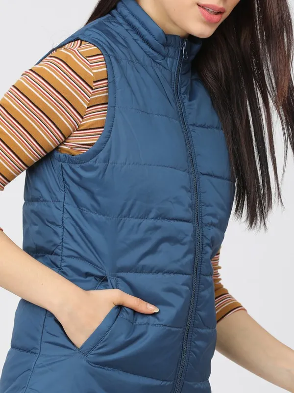 Women Solid Jacket