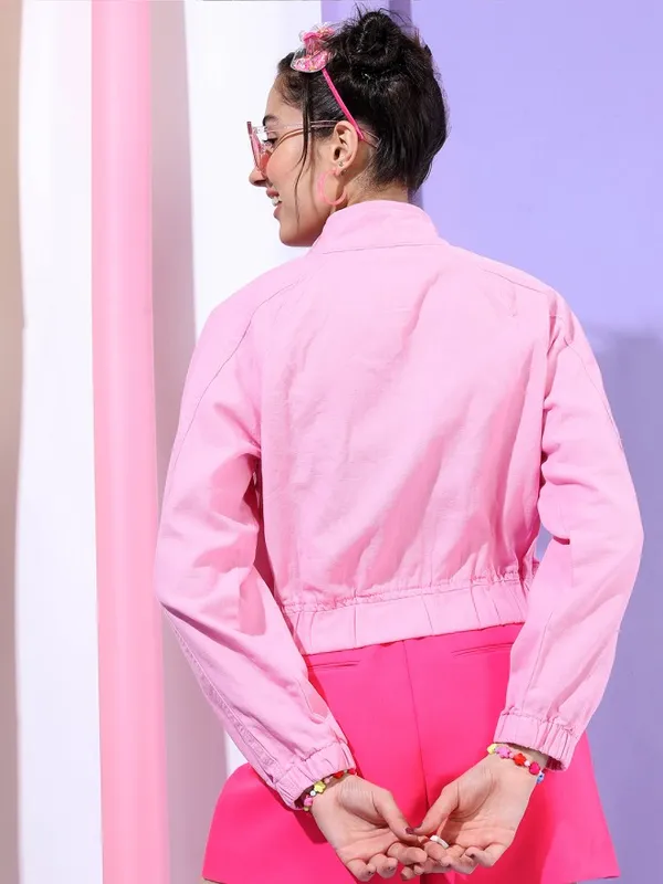 Women Solid Jacket