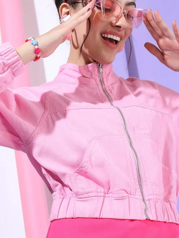 Women Solid Jacket