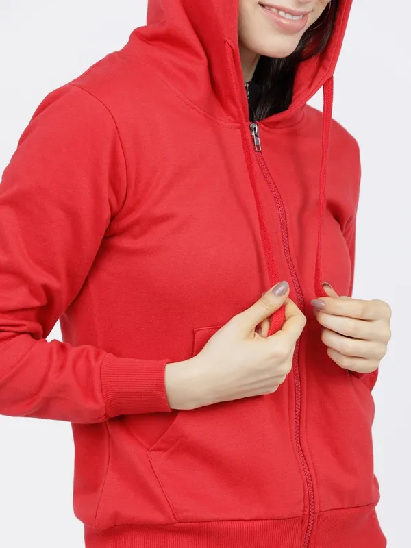 Women Solid Sweatshirt