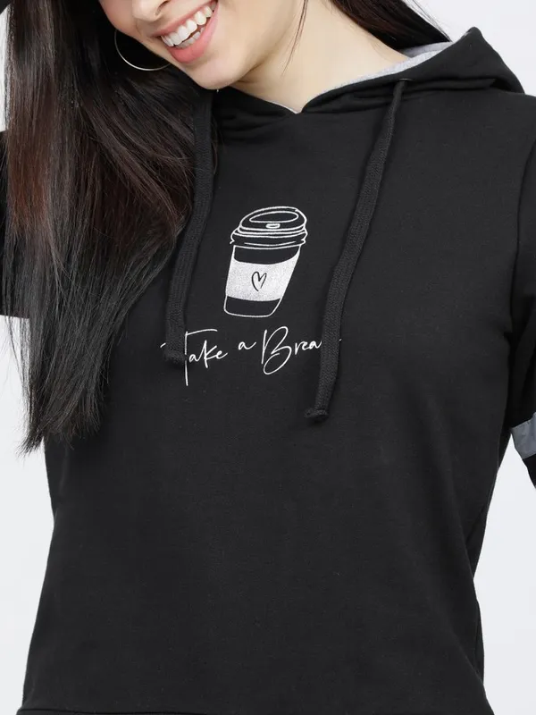 Women Solid Sweatshirt