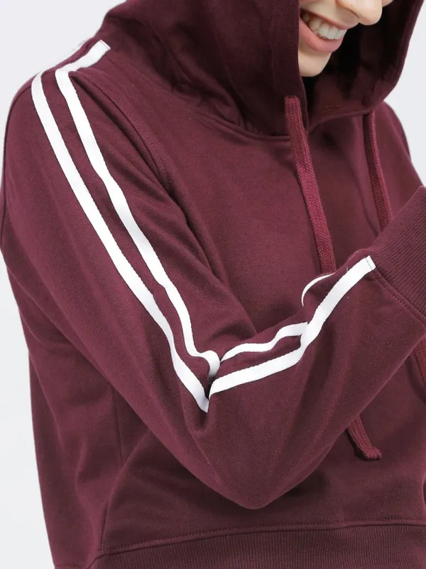 Women Solid Sweatshirt