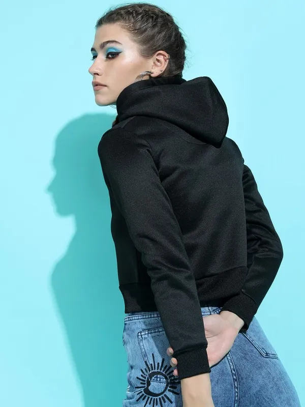 Women Solid Sweatshirt