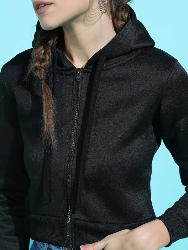 Women Solid Sweatshirt