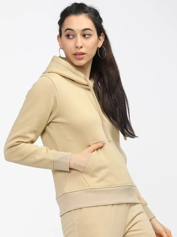 Women Solid Sweatshirt