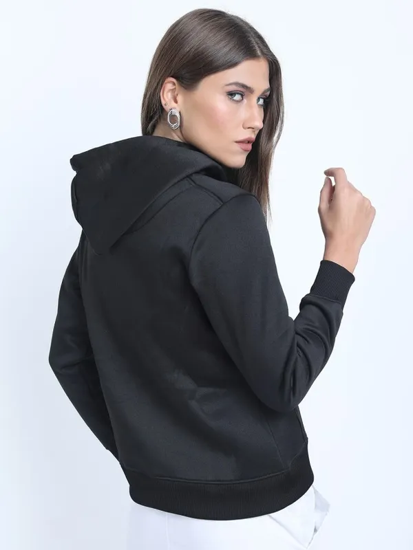 Women Solid Sweatshirt