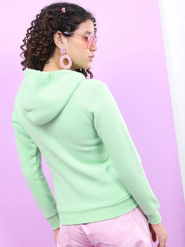 Women Solid Sweatshirt