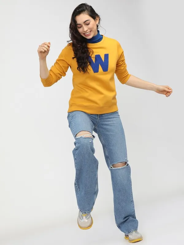 Women Printed Sweatshirt