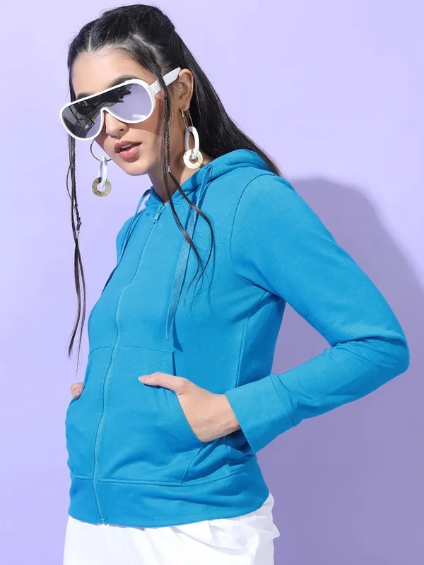 Women Solid Sweatshirt