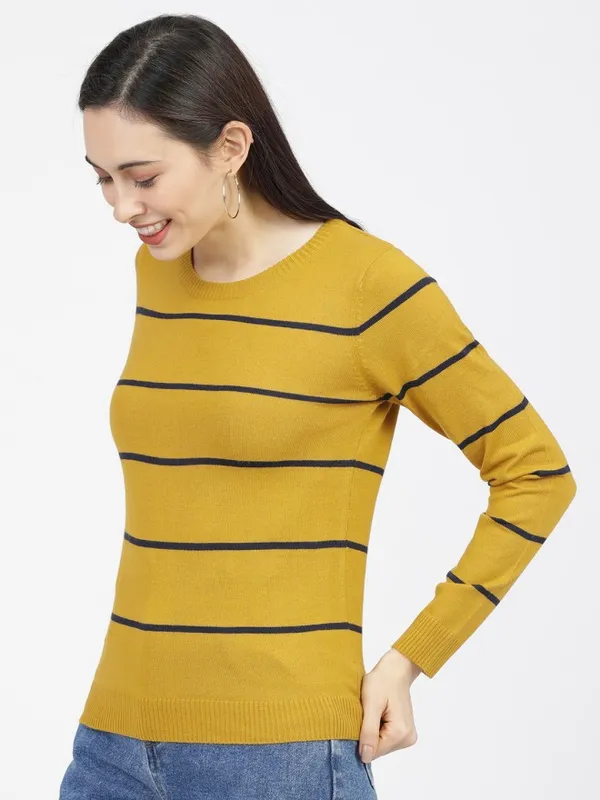 Women Striped Sweater