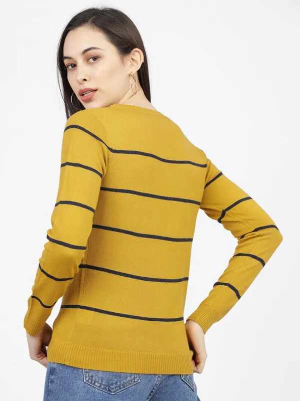 Women Striped Sweater