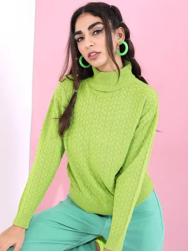 Women Solid Sweater