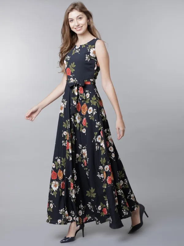 Printed Maxi Dress