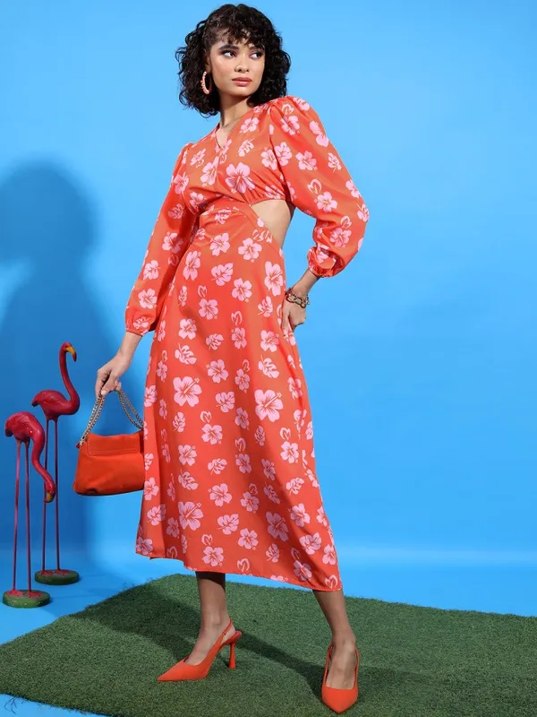 Printed Maxi Dress