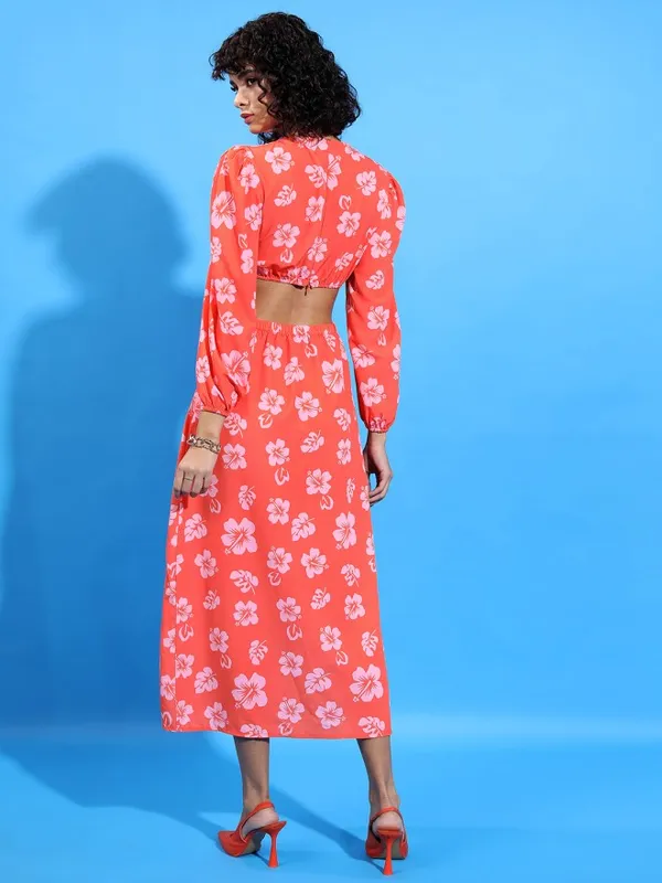 Printed Maxi Dress