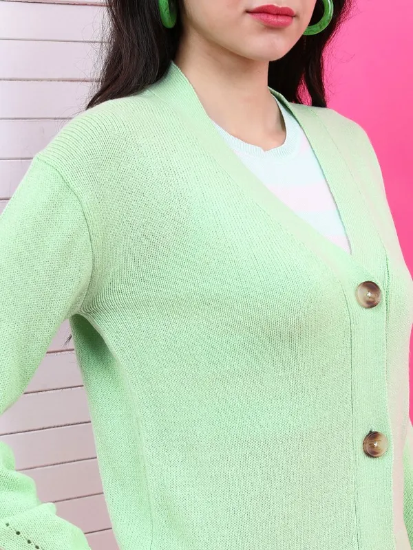 Women Solid Sweaters
