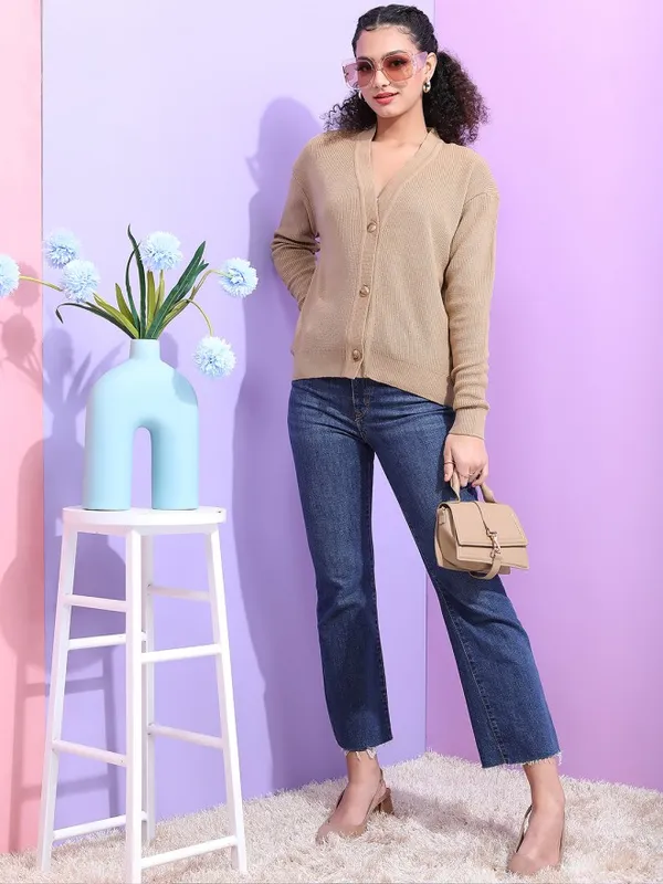 Women Solid Sweaters