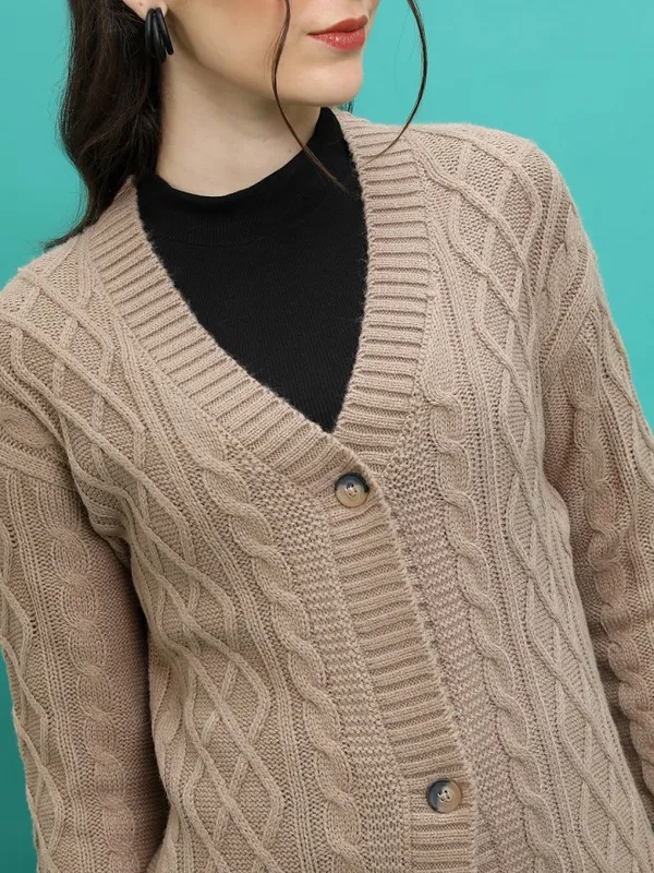 Women Solid Sweater