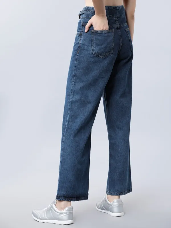 Tokyo Talkies Women Blue Flared Jeans