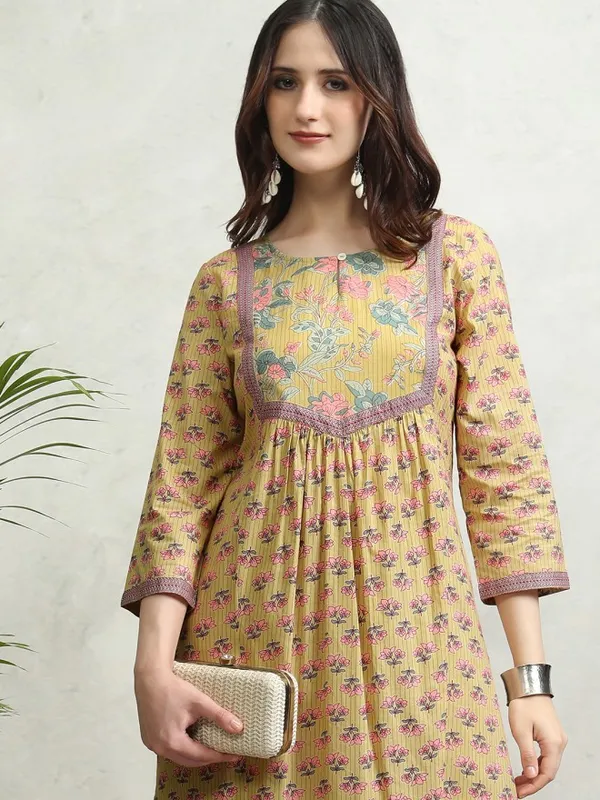 Printed Straight Kurta