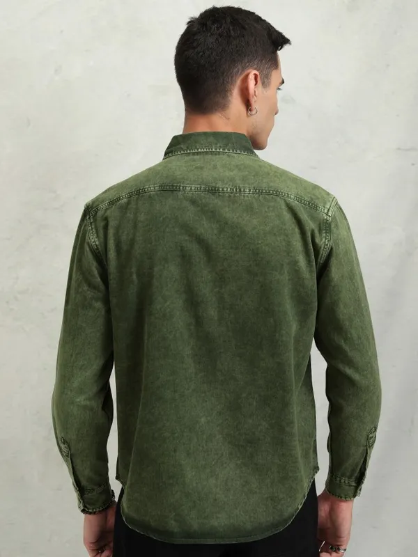 Men Oversized Fit Casual Shirt