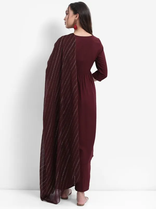 Women Kurta With Palazzo And Dupatta