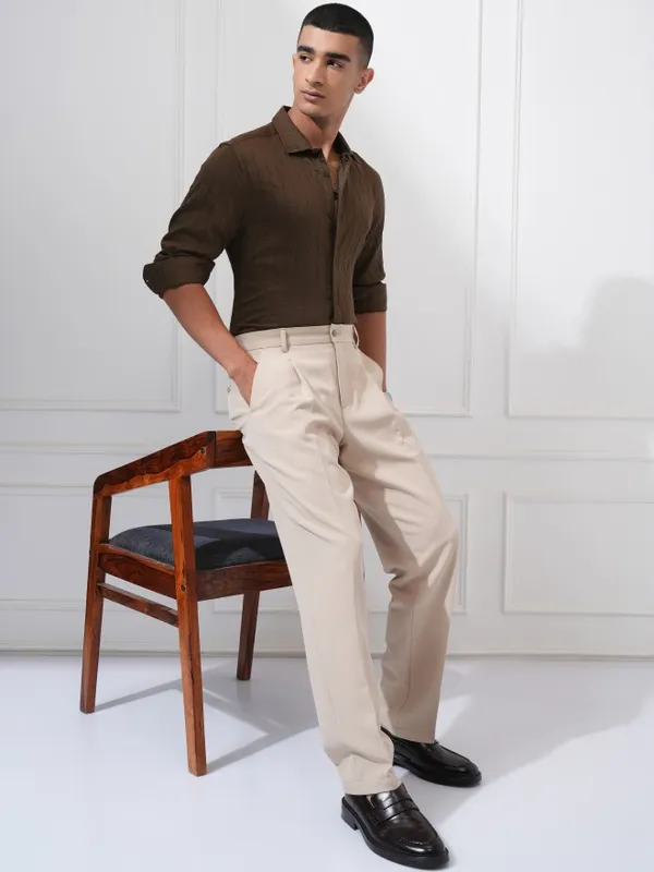 Men Slim Fit Casual Shirt
